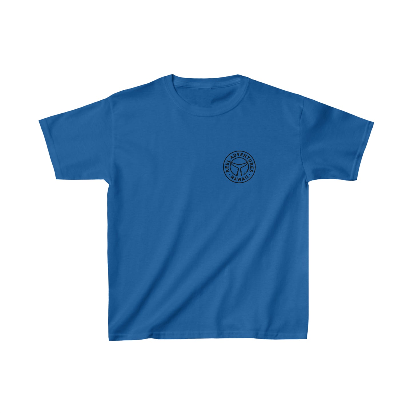 Kids Reel Adventures T-shirt Front and Back