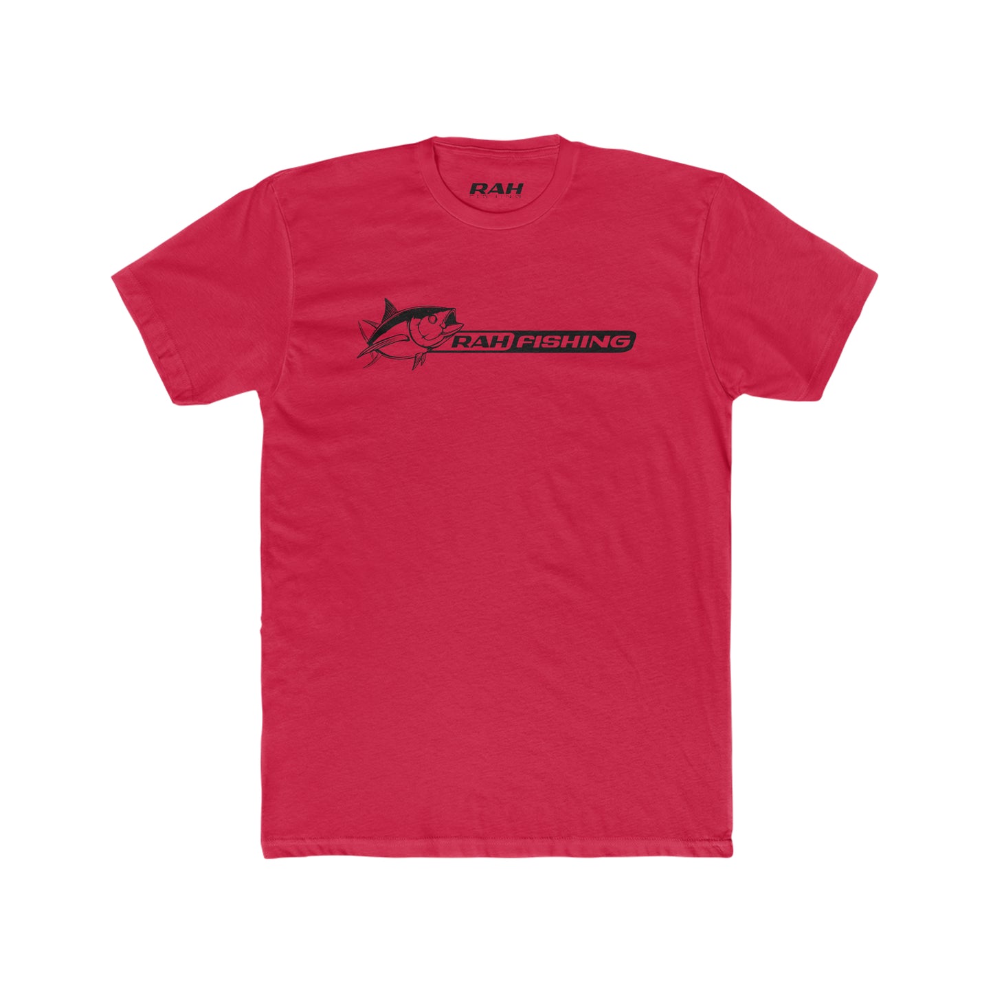 RAH Fishing Men's Cotton Crew Tee