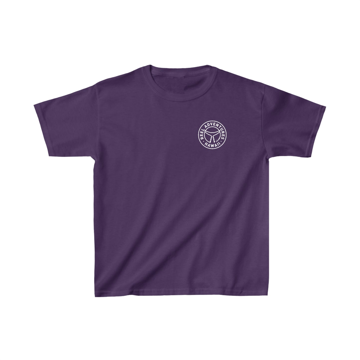 Kids Reel Adventures T-shirt Front and Back