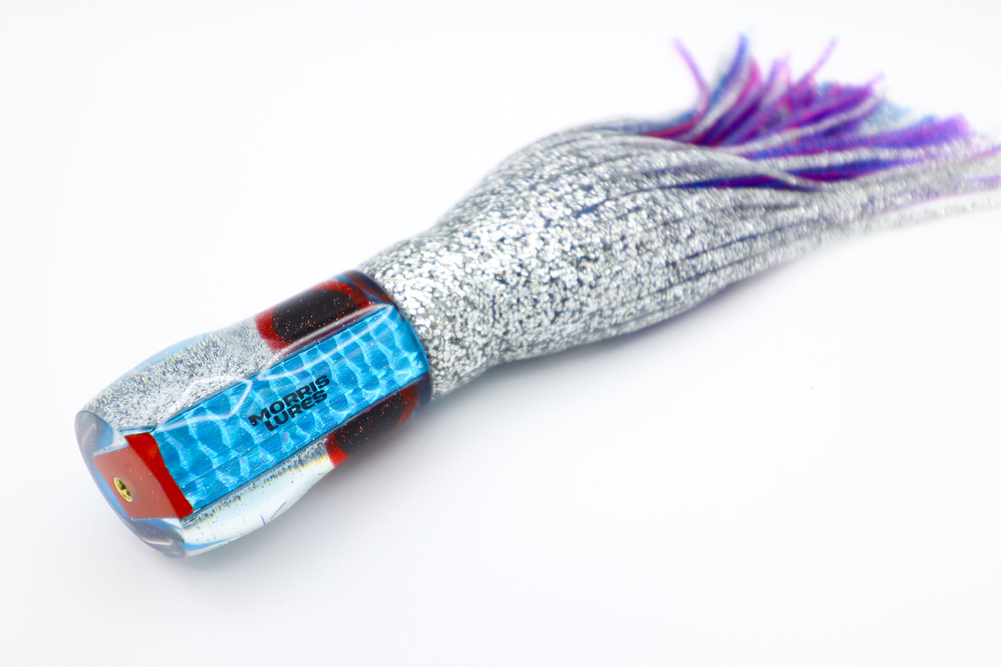 9" Glitter Cherry Bomb Resin Eye