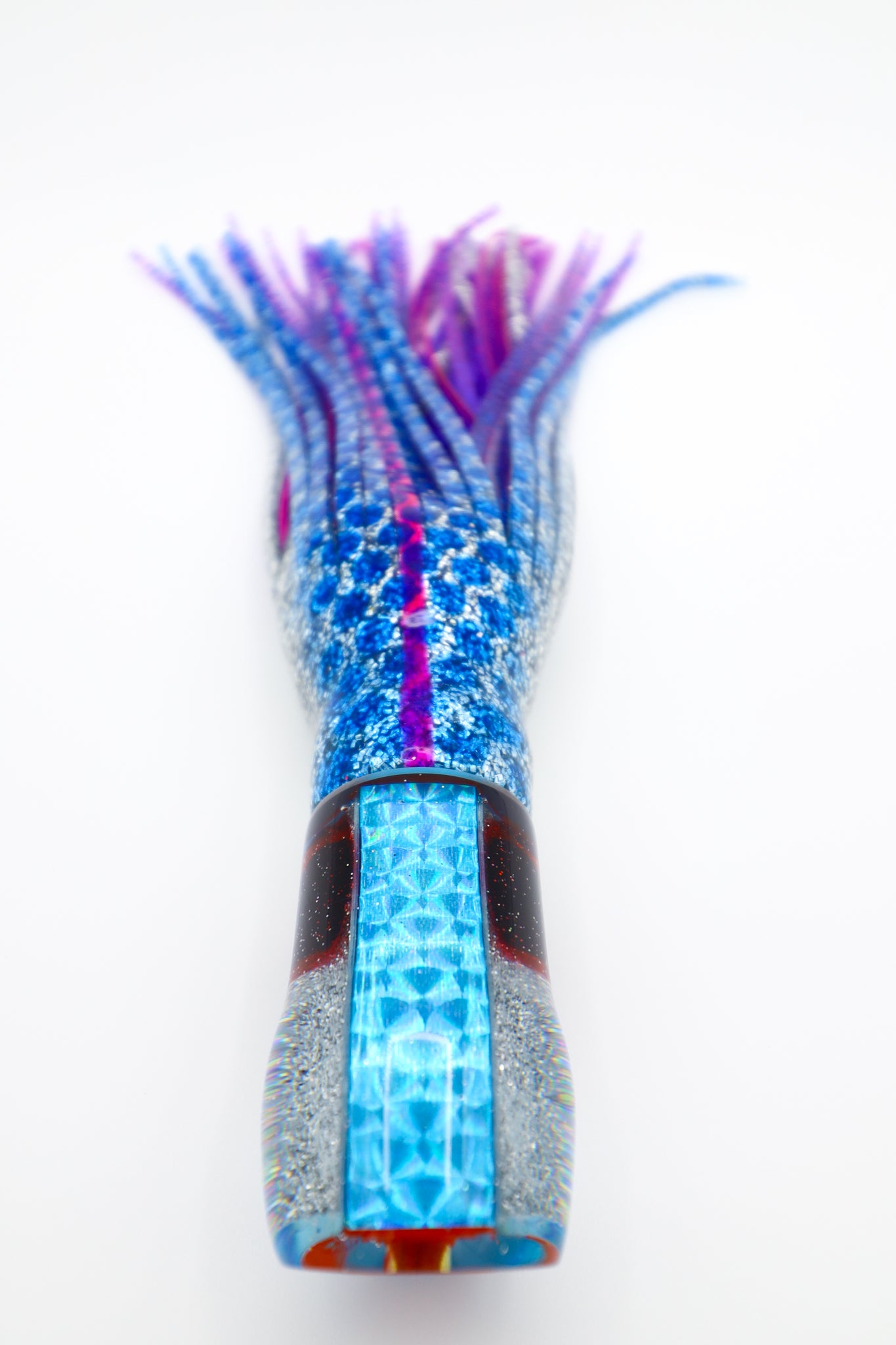 9" Glitter Cherry Bomb Resin Eye