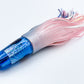 9" 4-Hole Jet Ice Blue with Resin Eye
