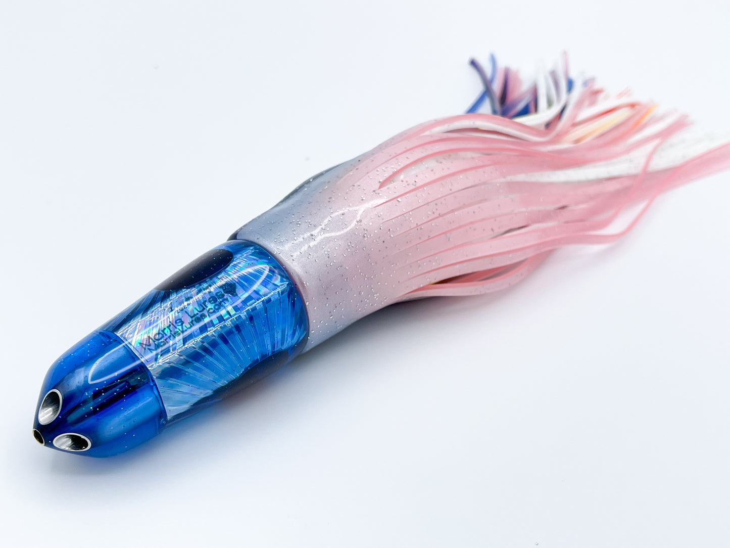 9" 4-Hole Jet Ice Blue with Resin Eye