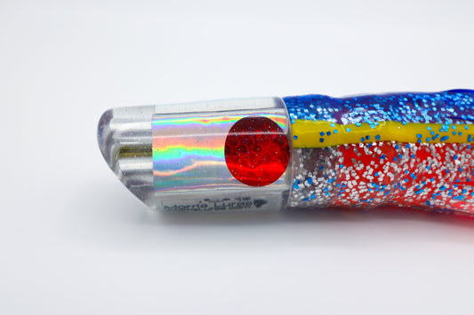 9" Jetted Scoop Rainbow Chrome