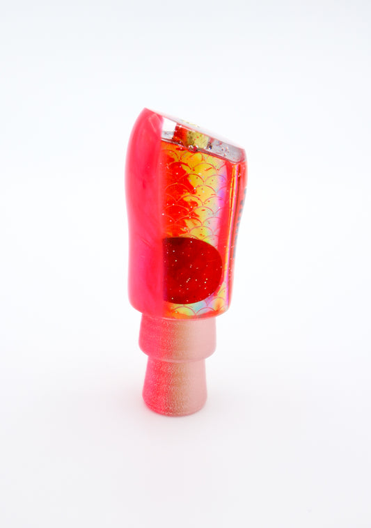 6" Cherry Bomb Double Pink