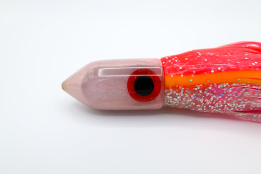 7" Bullet Bubblegum Pearl Resin Eye