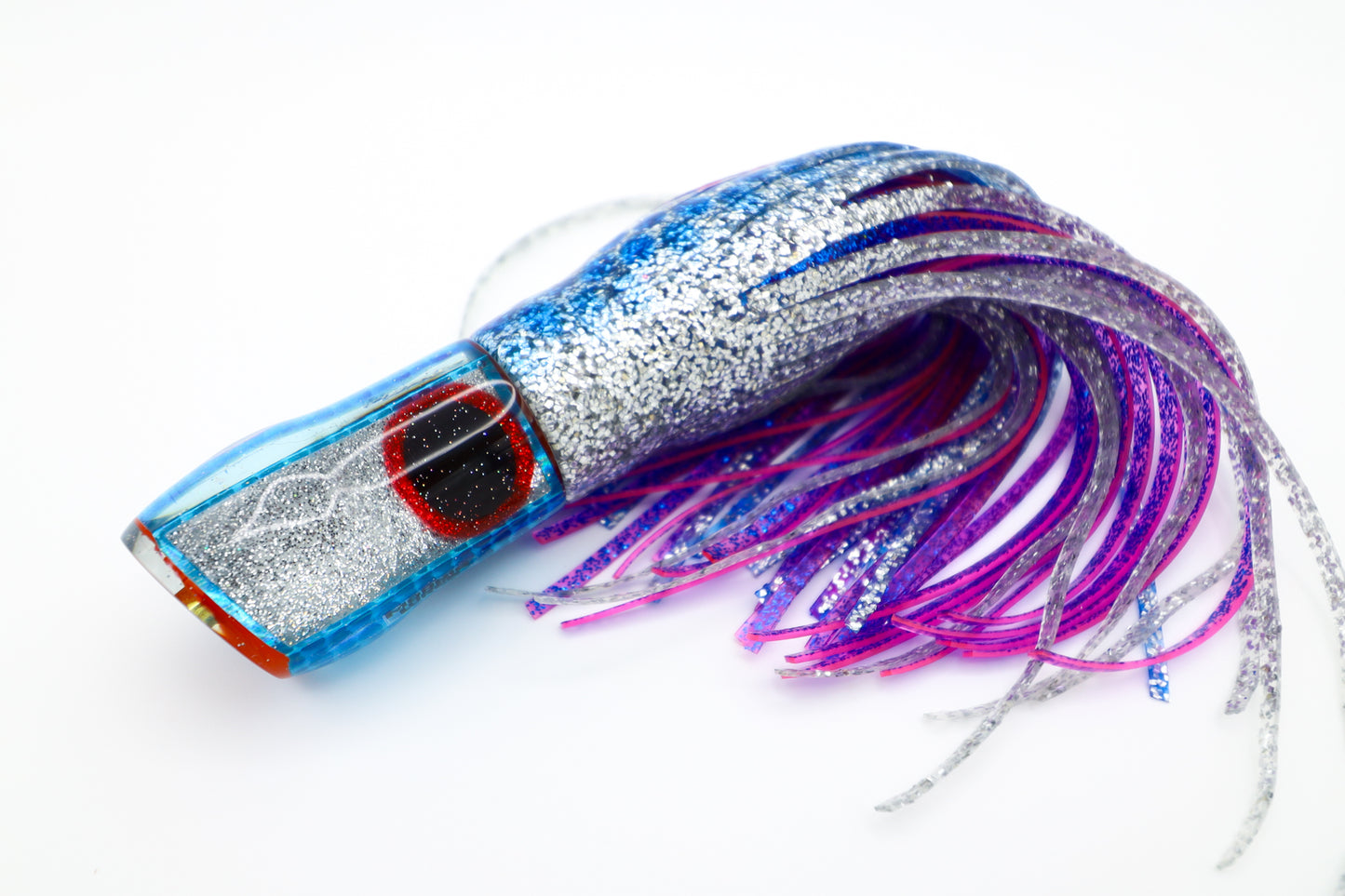 9" Glitter Cherry Bomb Resin Eye