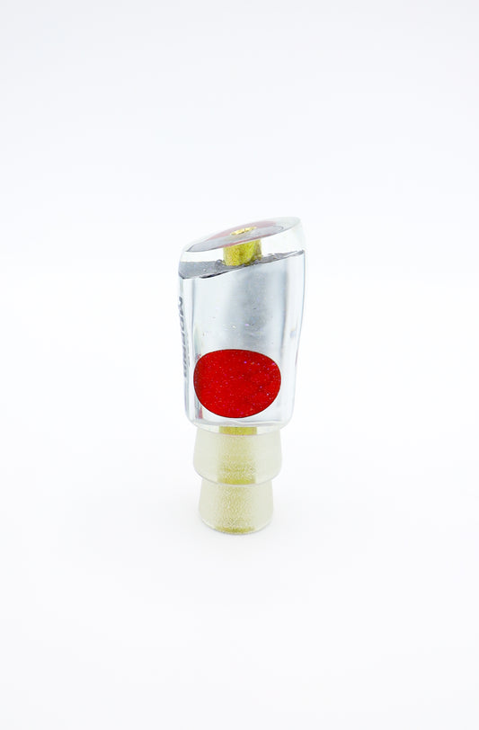 6" Cherry Bomb Chrome Iridescent