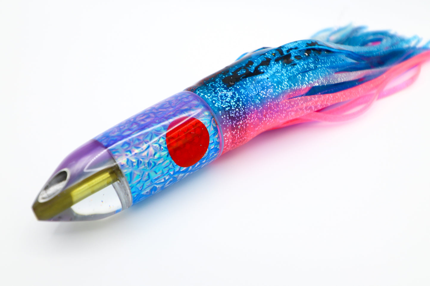 7" Jet Blue Ice Purple Pearl Hat Aurora