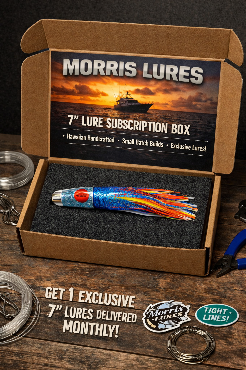 best fishing lure subscription Googan Squad No more scrambling for last 7" Monthly Lure Subscription Box