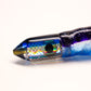 7" Bullet Black and Blue Hat Fish Eye