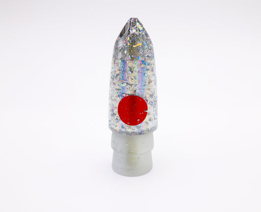 9" Jet Rainbow Chrome SnowGlobe