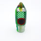 7" Bullet Pearl Hat Green Fish