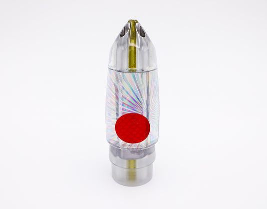9" 4-Hole Silver Jet
