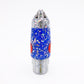 9" Jet Blue Snow Globe