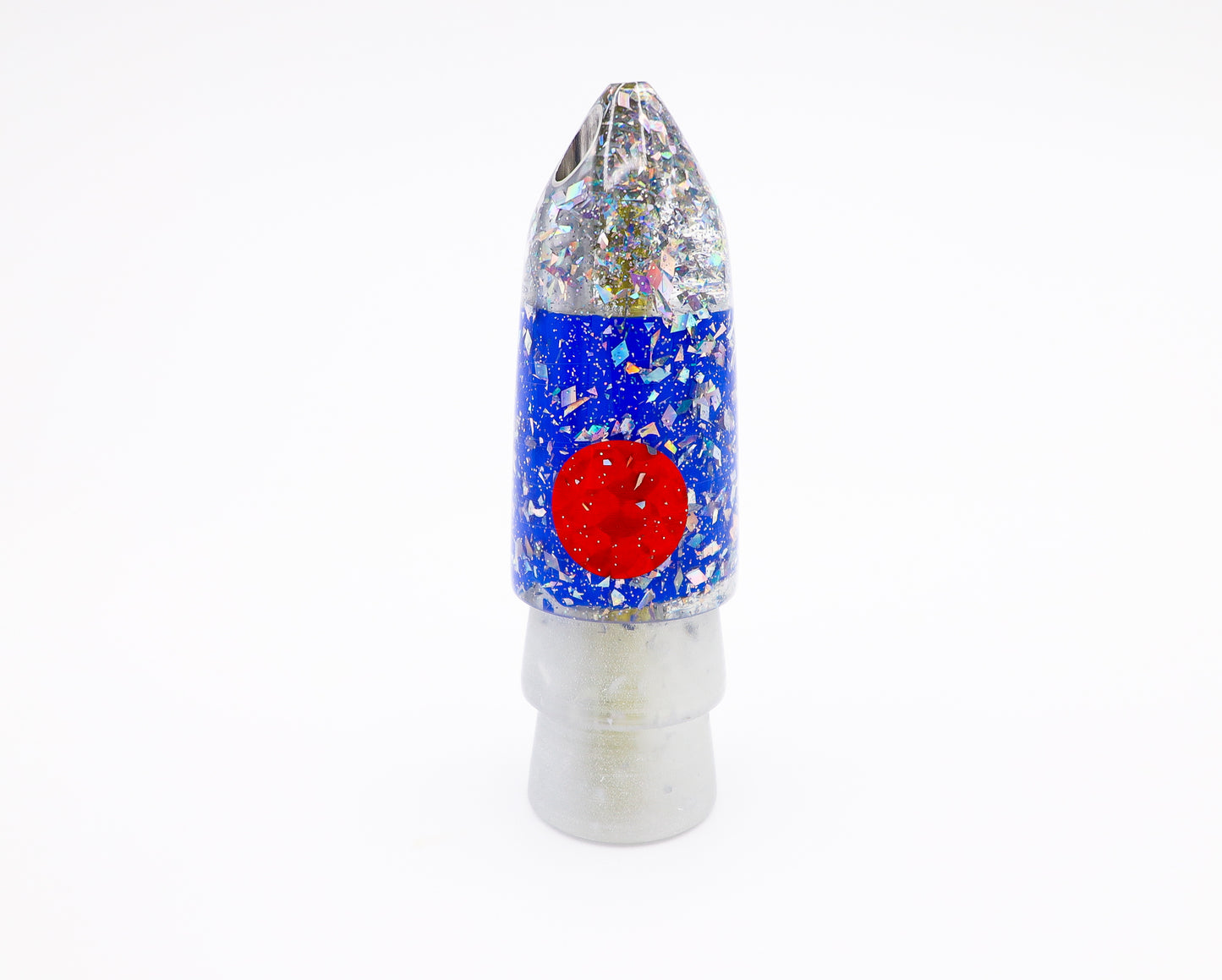 7" Jet Blue Snow Globe