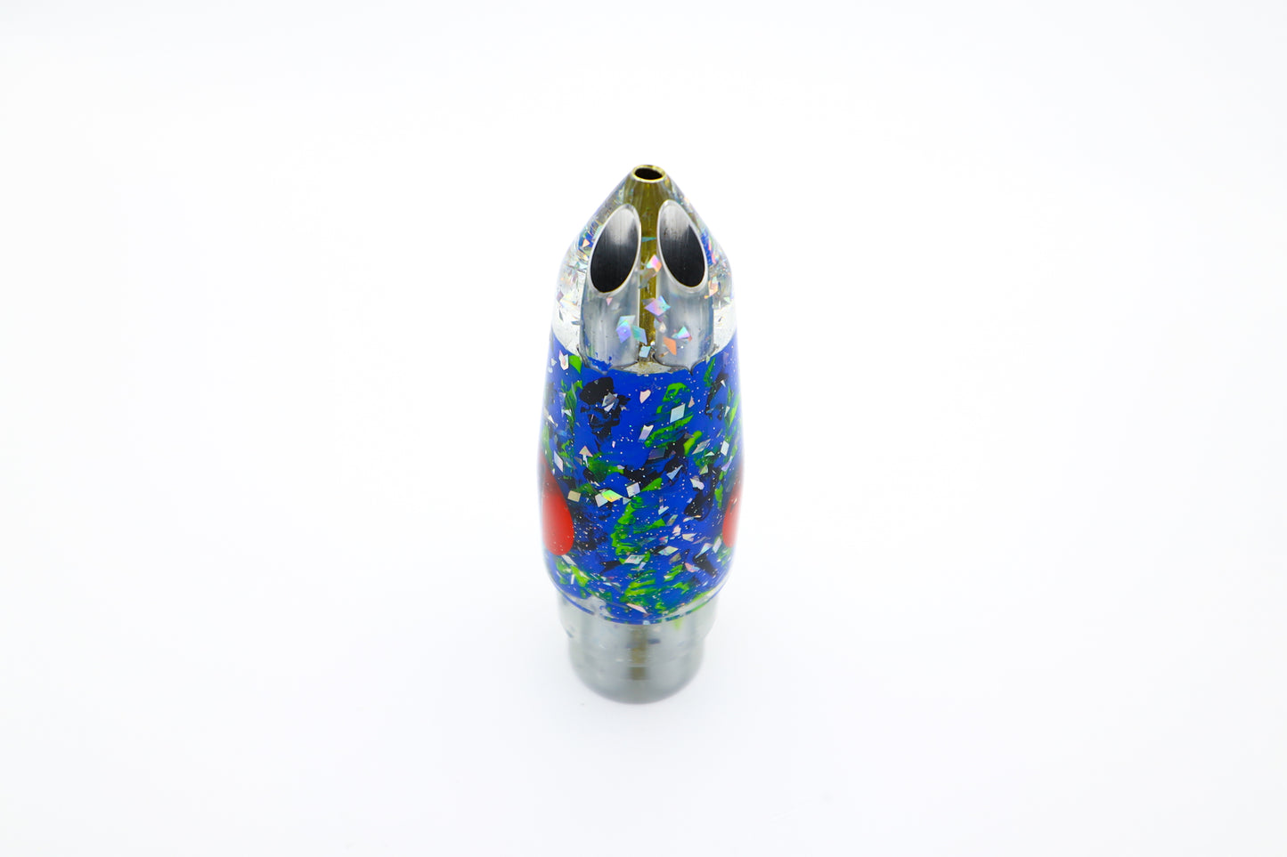 9" Jet Kaleidoscope Snow Globe