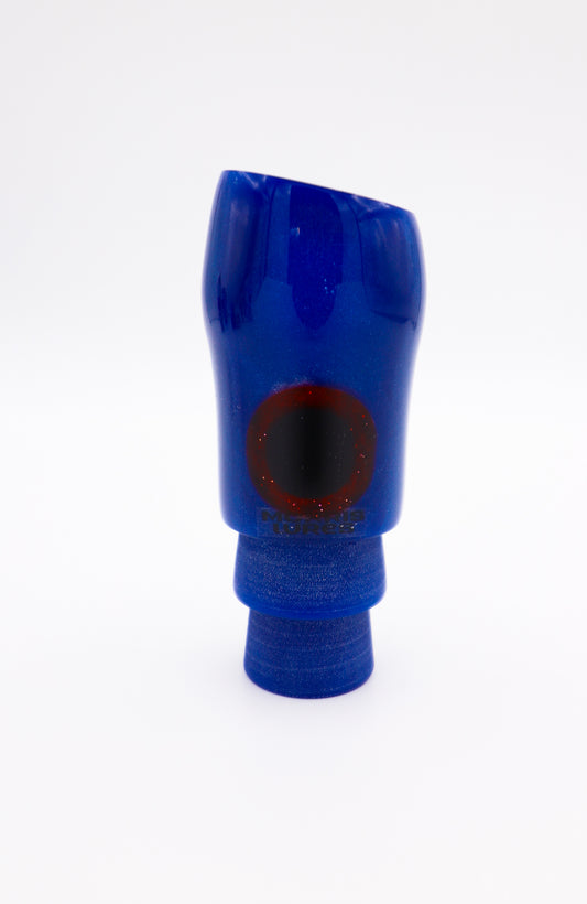 9" Cherry Bomb Dark Blueberry Rattle