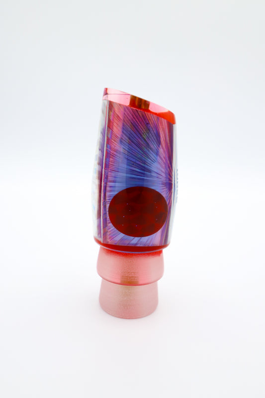 7" Slant 5 Pour Color Change