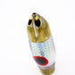 -NEW SHAPE-  7" 4-Hole Jet Silver Fish