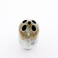 -NEW SHAPE-  7" 4-Hole Jet Silver Fish