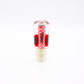 6" Cherry Bomb Pink Fish Resin Eye