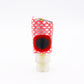 6" Cherry Bomb Pink Fish Resin Eye