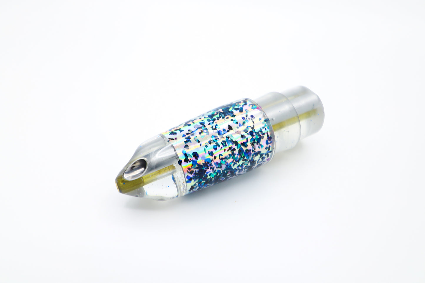 7" Jet Abalone Flake