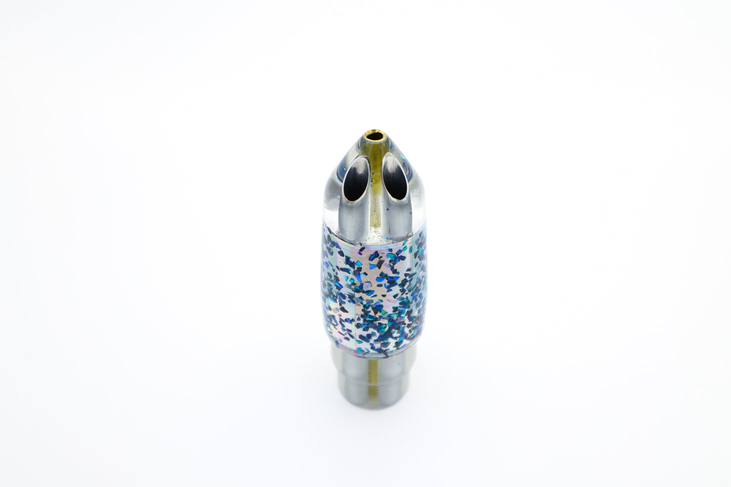 7" Jet Abalone Flake