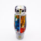 7" Reverse Jet Acid Abalone Shell