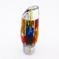 7" Reverse Jet Acid Abalone Shell
