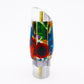 7" Reverse Jet Acid Abalone Shell