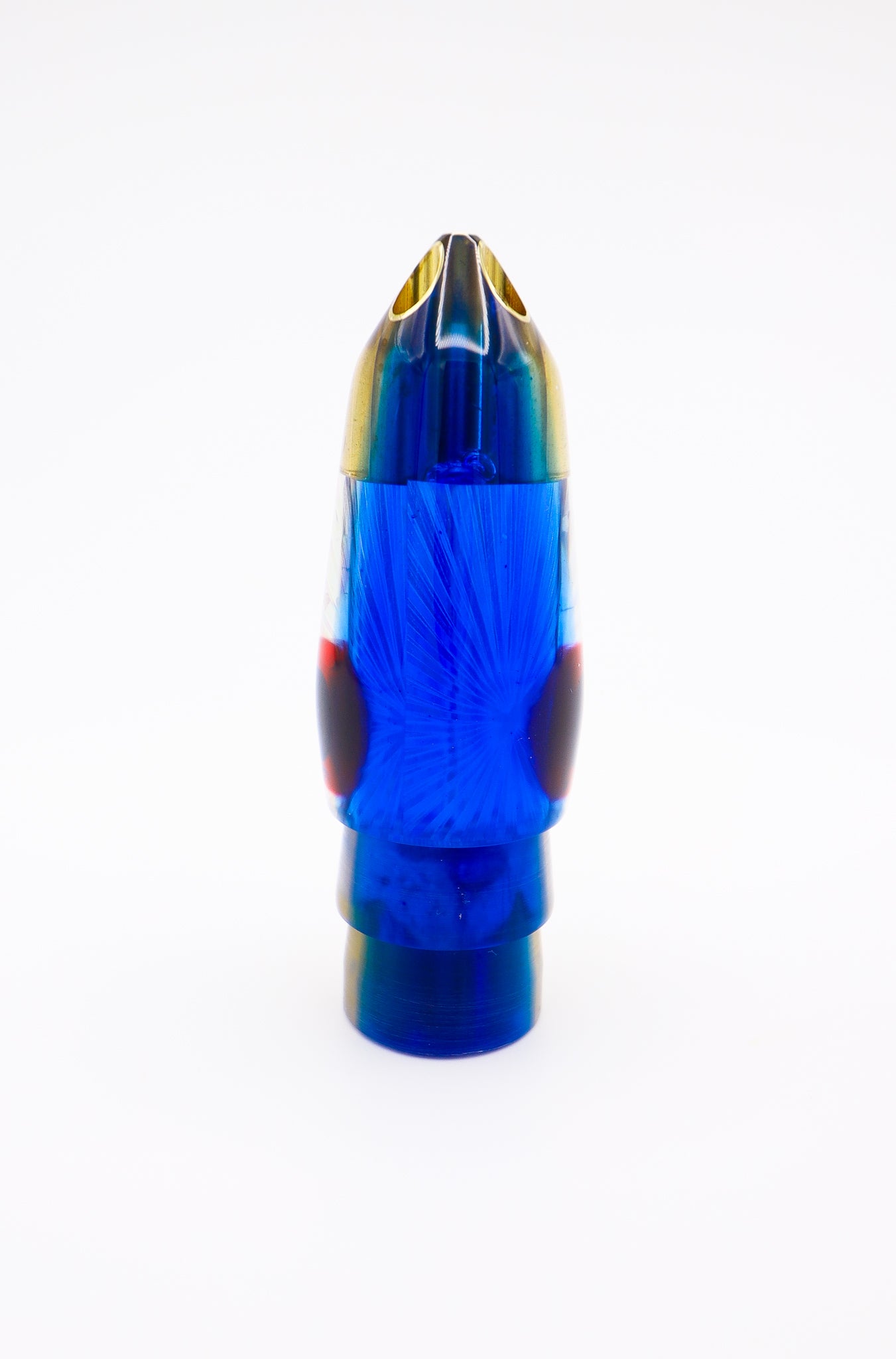 -NEW SHAPE-  7" 4-Hole Jet Blue Hat