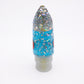 7" Jet Frostbite Blue Snow Globe