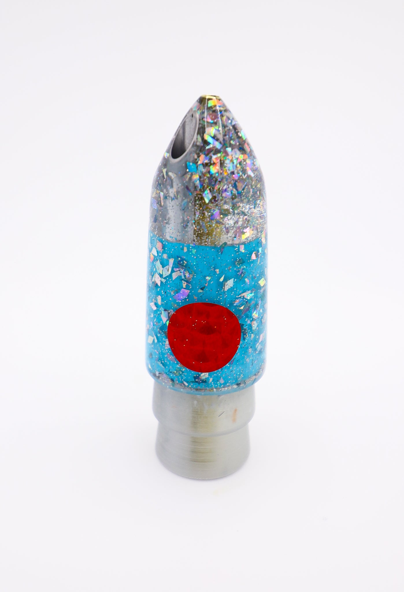 7" Jet Frostbite Blue Snow Globe