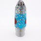 7" Jet Frostbite Blue Snow Globe