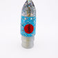 7" Jet Frostbite Blue Snow Globe