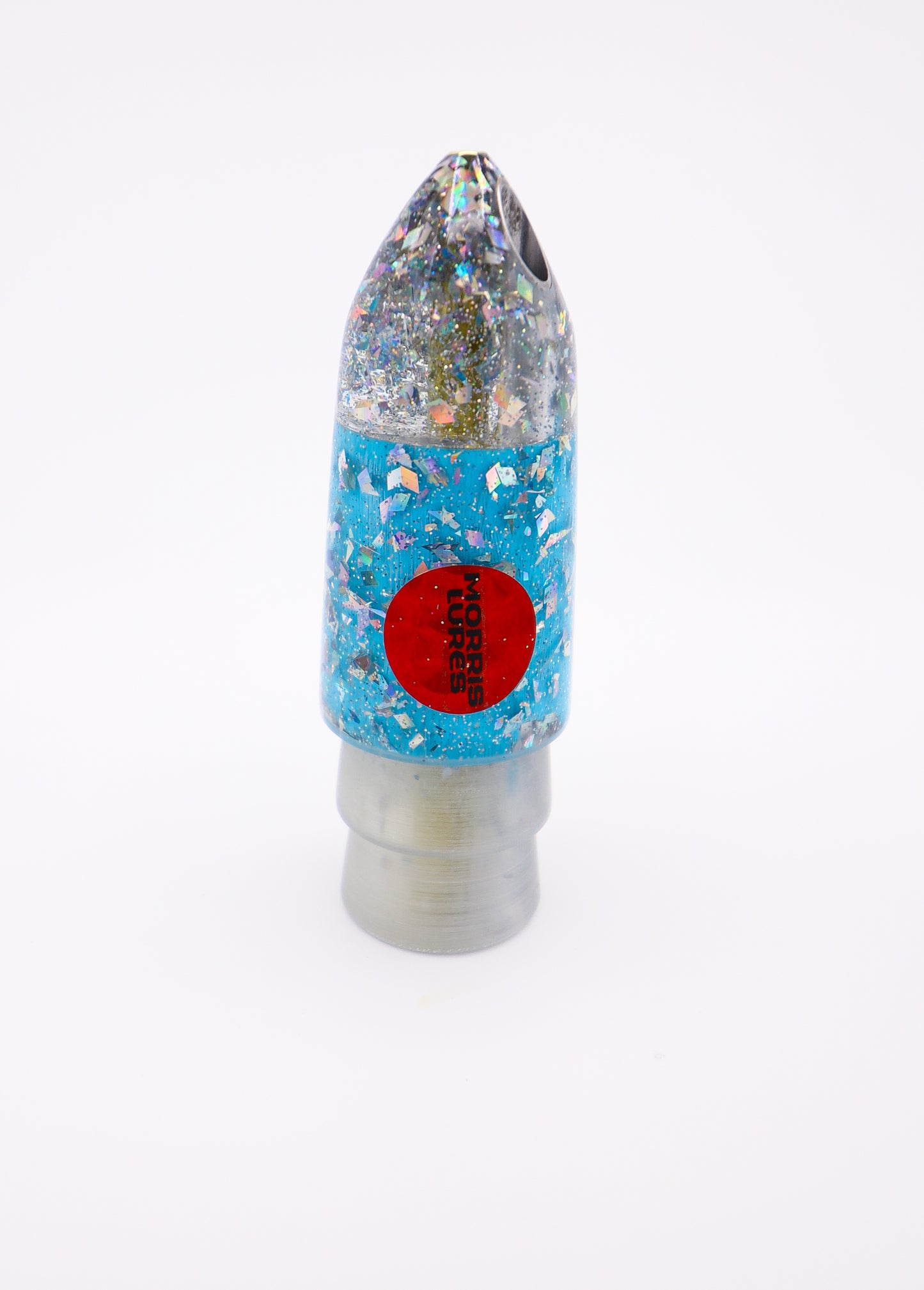 7" Jet Frostbite Blue Snow Globe