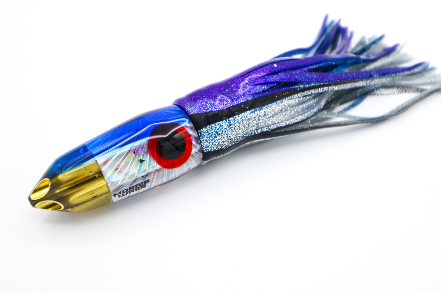 -NEW SHAPE-  7" 4-Hole Jet Blue Hat