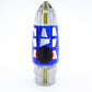 9" 4-Hole Jet Broken Glass Blue