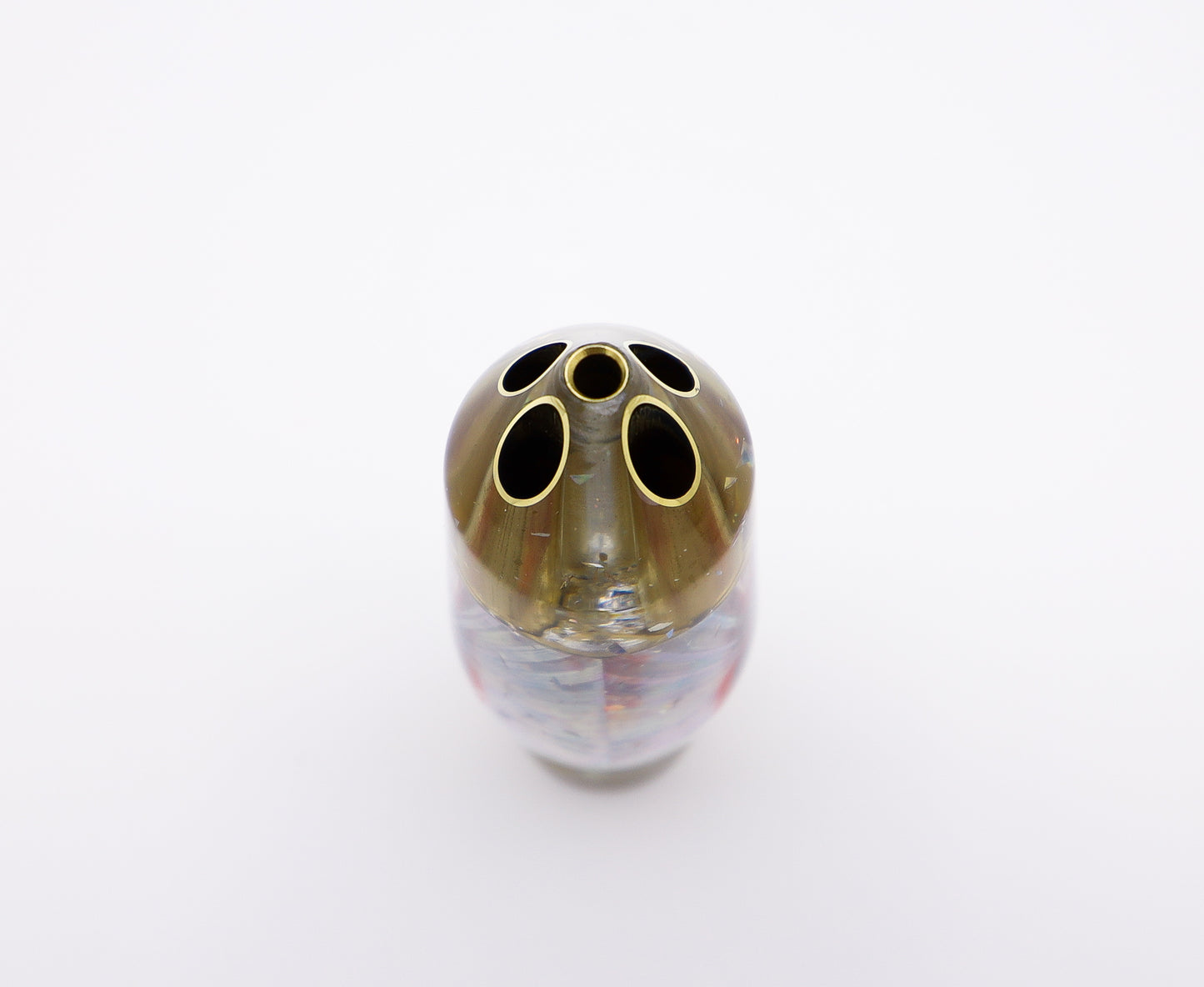 -NEW SHAPE-  7" 4-Hole Jet Chrome