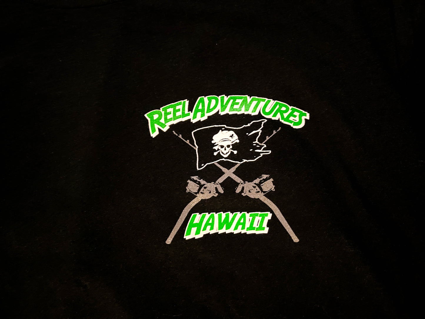 Reel Adventure T-Shirt Black