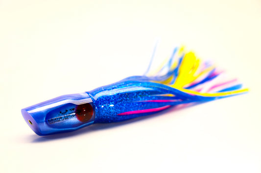 7" Slant FGL Blueberry Pearl