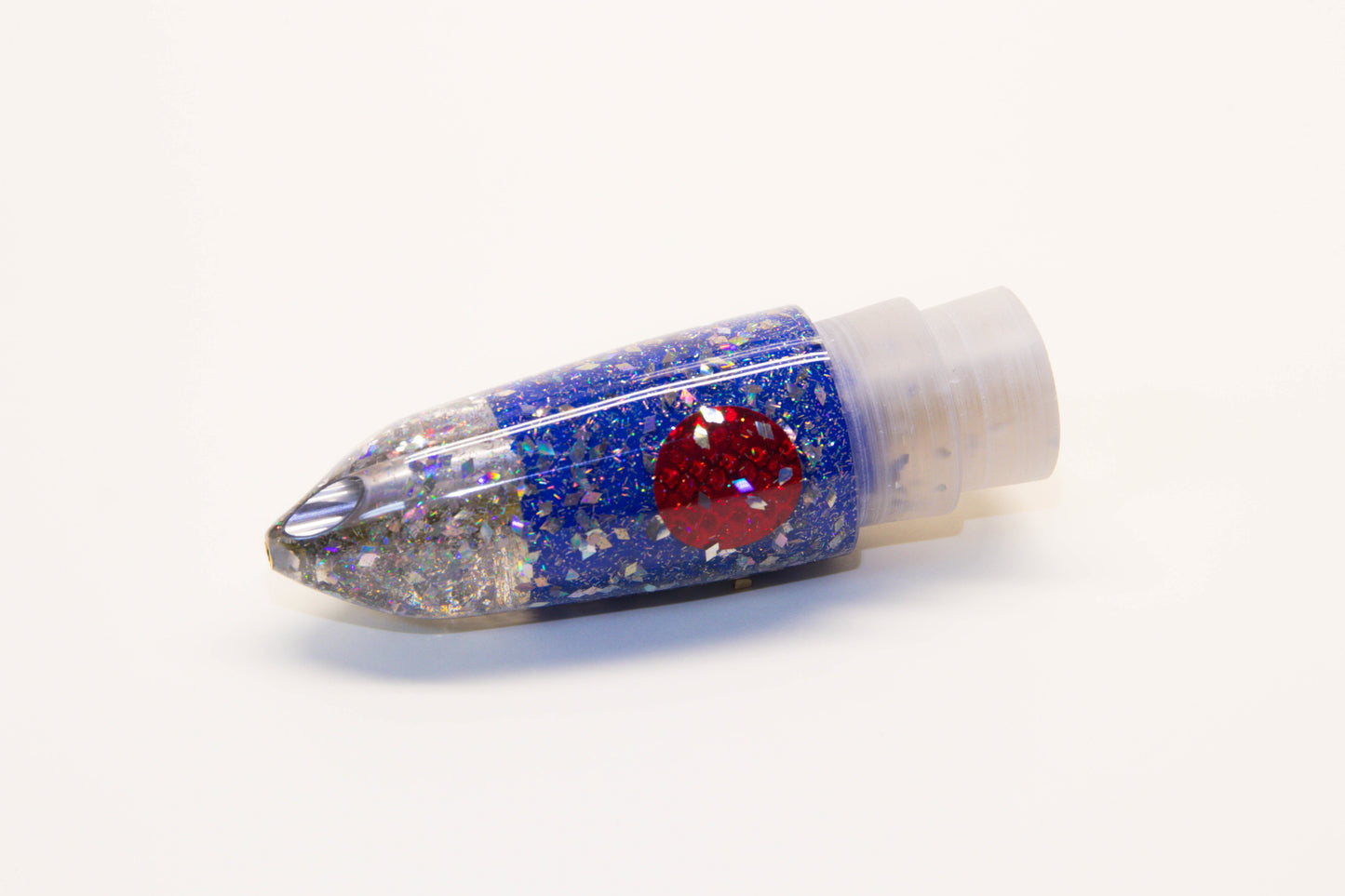 9" Jet Blue Snow Globe