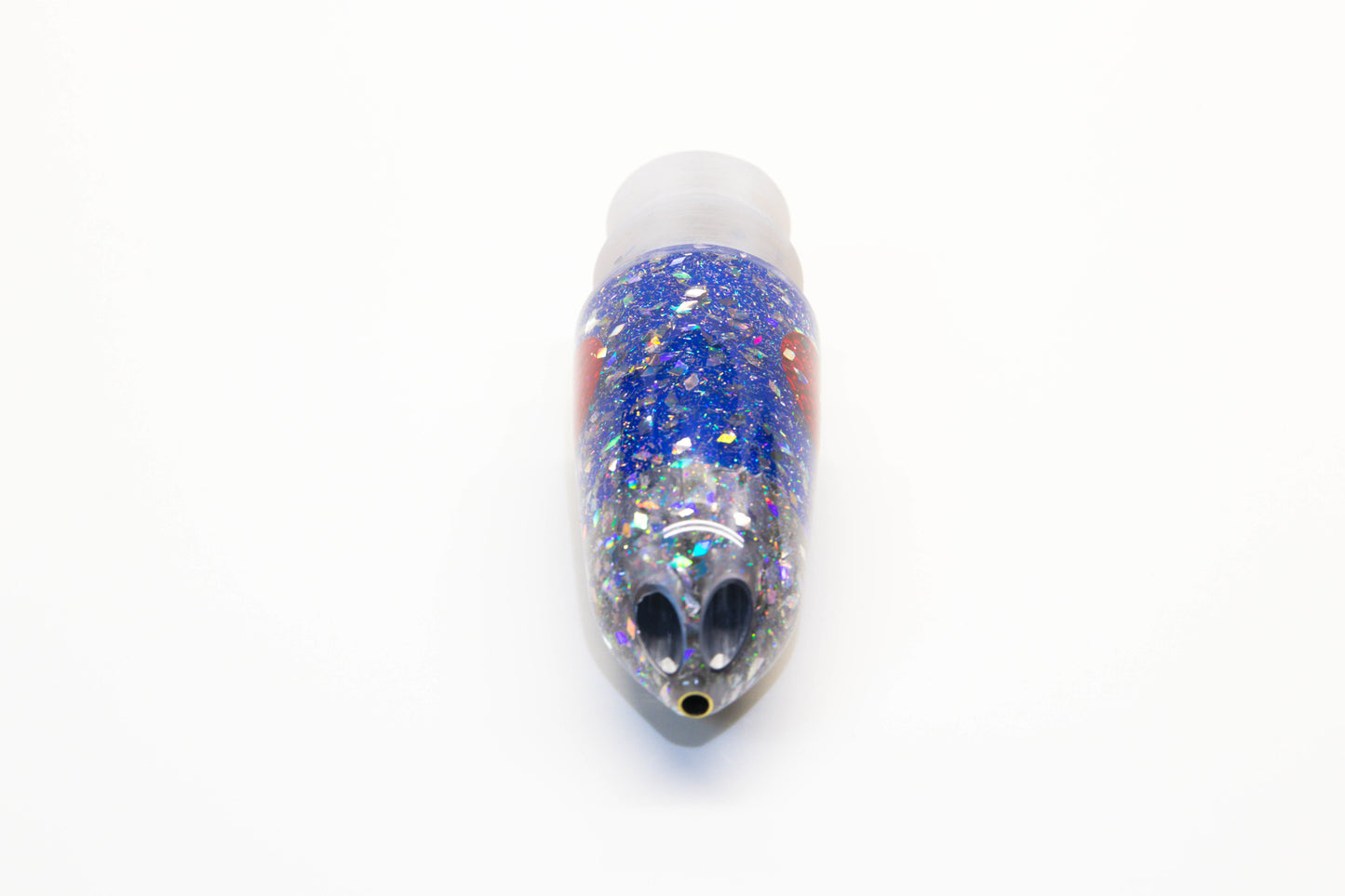 9" Jet Blue Snow Globe